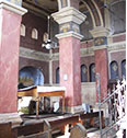 Темпель в Сереті (Серет, Південна Буковина), збудований в 1840. Внутрішній вигляд. © др. Ілья Родов і Теодор Рейлено. 2007-2010